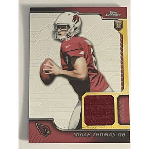 Logan Thomas 2014 Topps Chrome Rookie Jersey Arizona Cardinals RC